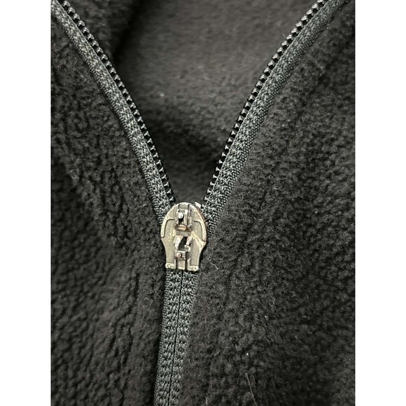 Patagonia Synchilla Women's Size Medium Sweater Fleece Black Full Zip Jacket - Picture 14 of 15
